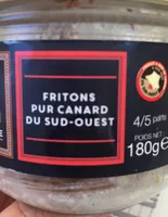 Fritons pur canard du sud-ouest