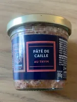 Pâté de caille au thym