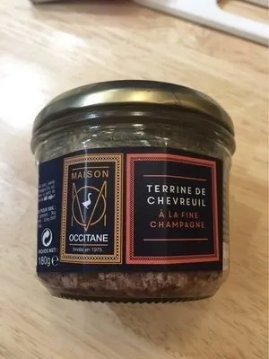 Terrine de chevreuil a la fine champagne
