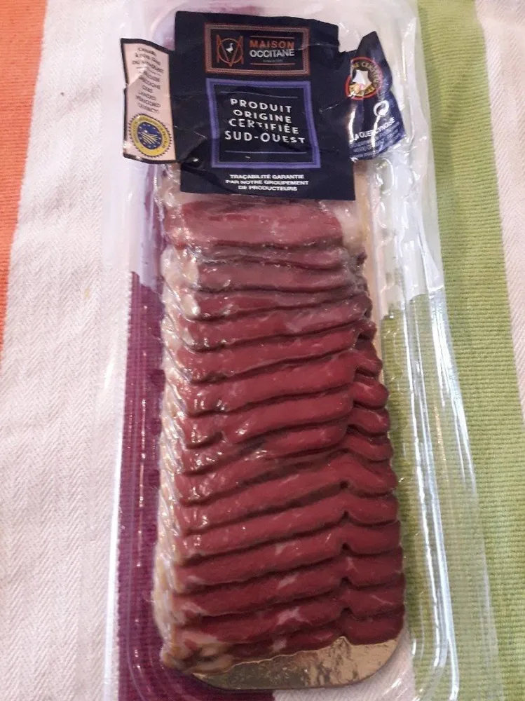 Magret de canard seché