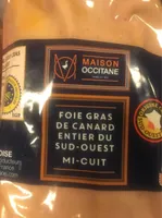 Foie gras de canard entier du sud-ouest mi-cuit