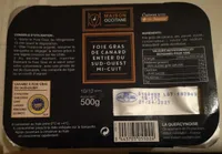 Foie gras de canard entier du sud-ouest mi-cuit