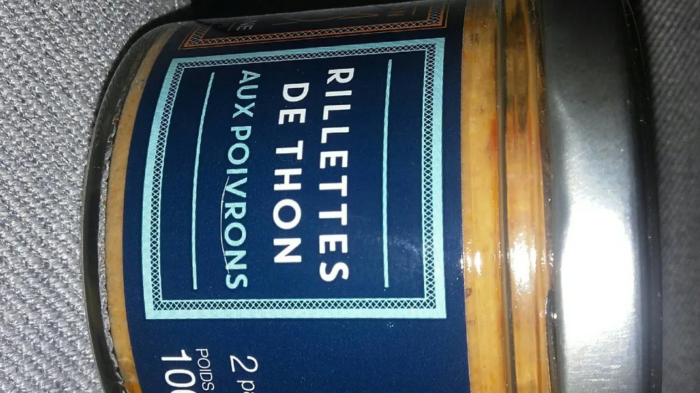 Rillettes de thon aux poivrons