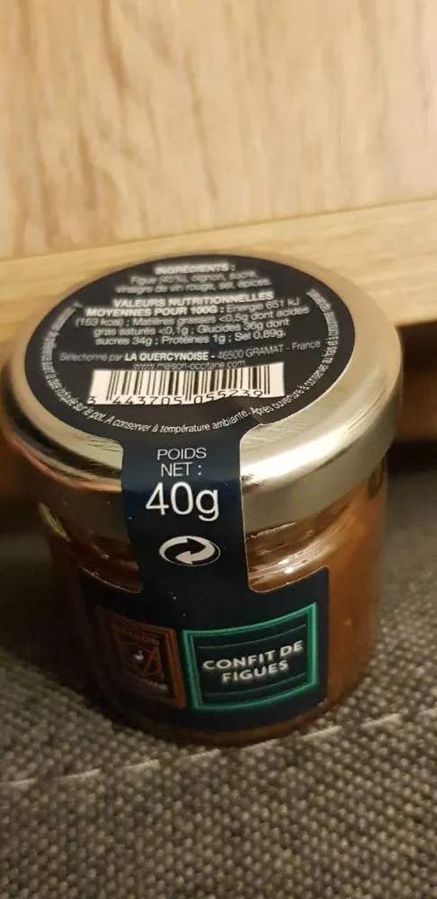 confit de figues