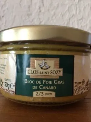 Bloc De Foie Gras De Canard
