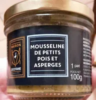 Mousseline petit pois et asperges