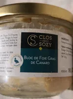 Bloc de foie gras de canard