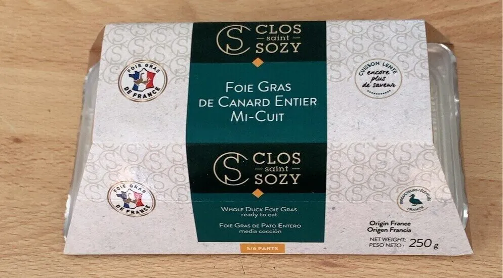 Fois Gras de Canard mi-cuit