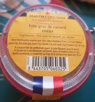 Foie gras de canard entier