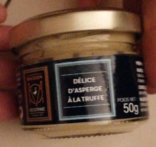 Délice d'asperge à la truffe