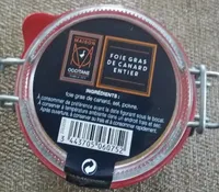Foie gras de canard entier