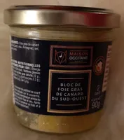 Bloc de foie gras de canard