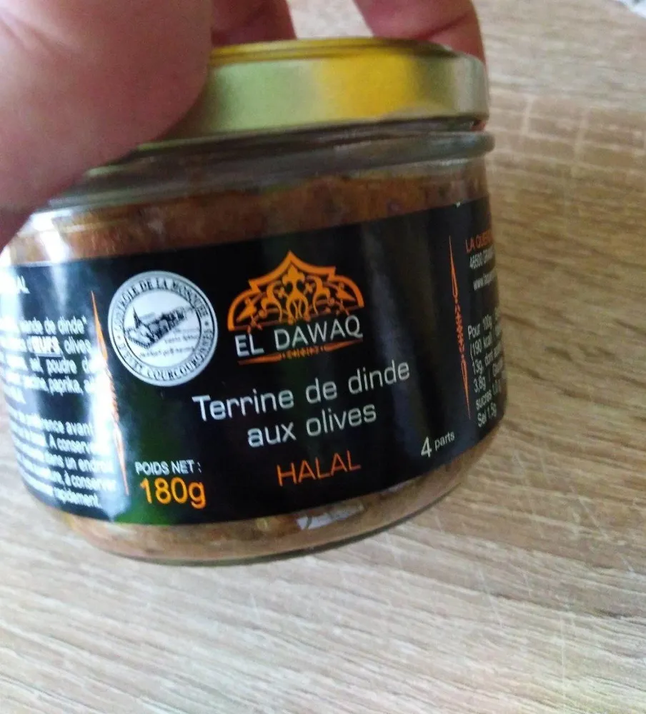 Pâtes de dinde aux olives