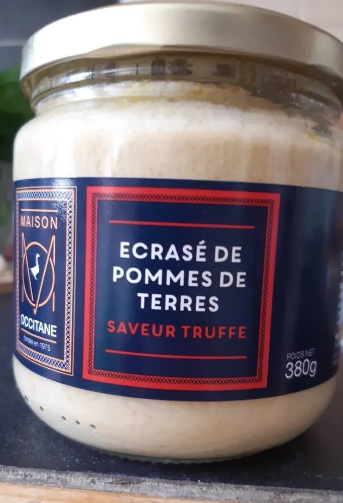Écrasé de pommes de terre saveur truffe