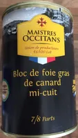 Bloc de foie gras de canard mi-cuit
