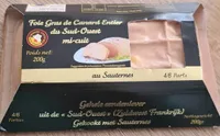 Foie gras de canard entier du sud-ouest mi-cuit