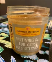 Tartinade de foie gras au Sauternes