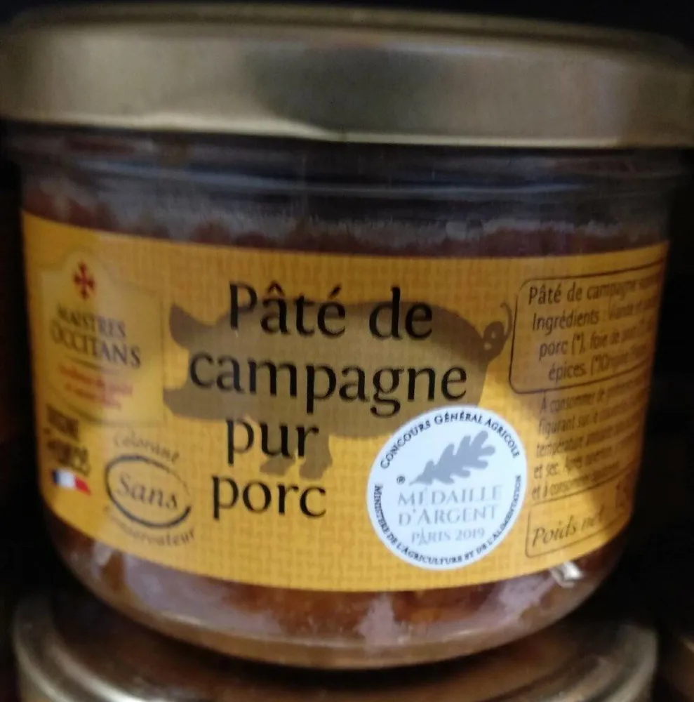 Pâté de campagne pur porc