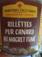 Rillettes pur canard au magret fume