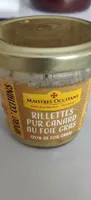 Rillettes pur canard au foie gras