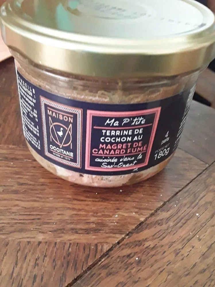 Ma petite terrine de cochon au magret de canard fume