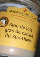Bloc de foie gras de canard du sud-ouest
