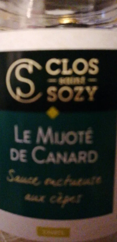 Mijoté de canard sauce onctueuse aux cèpes