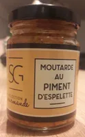 Moutarde au piment d'Espelette