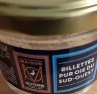 Rillettes pur oie du sud-ouest