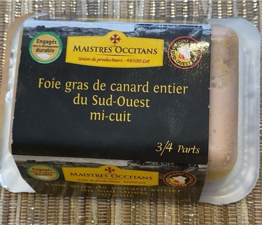 Bloc foie gras canard