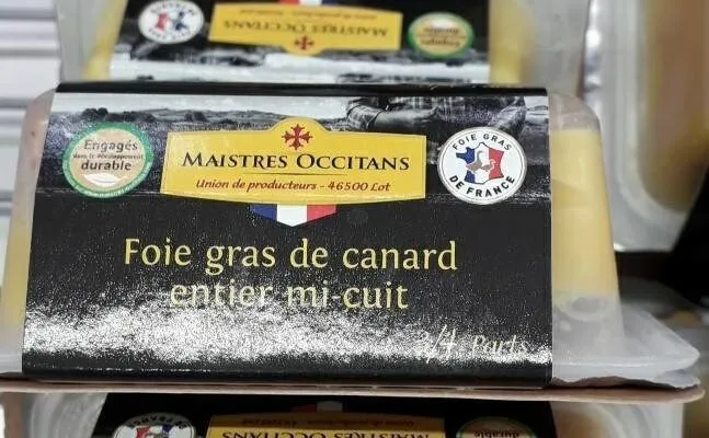 Foie gras de canard entiet