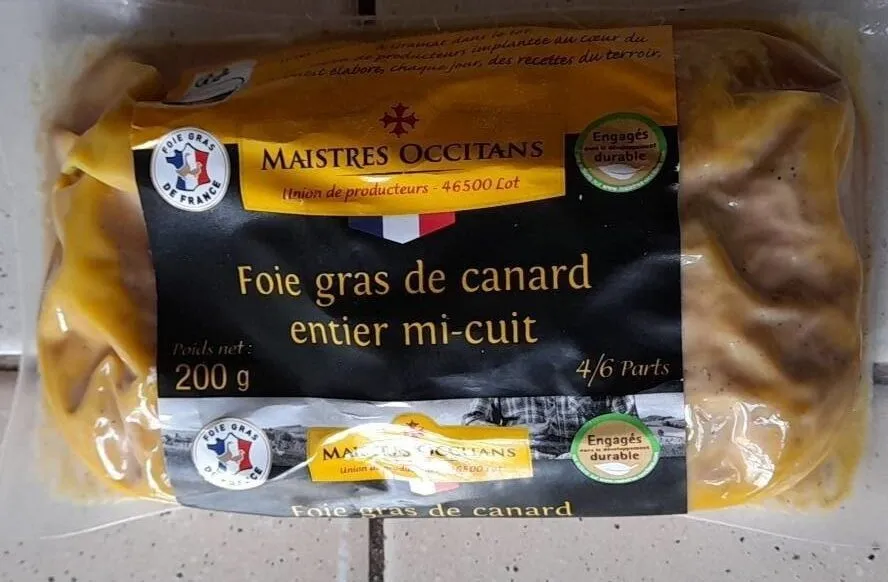 Foie gras mi cuit