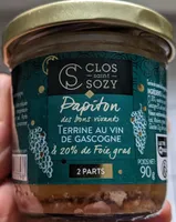 Terrine au vin de Gascogne & 20 % de foie gras