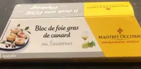 Bloc de foie gras de canard au sauternes