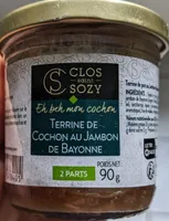 Terrine de cochon au jambon de Bayonne