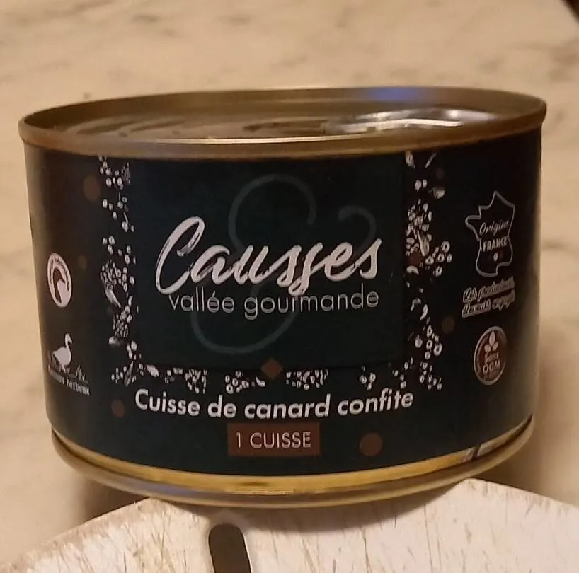 Cuisse de canard confite