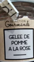 Gelée de pommes à la rose