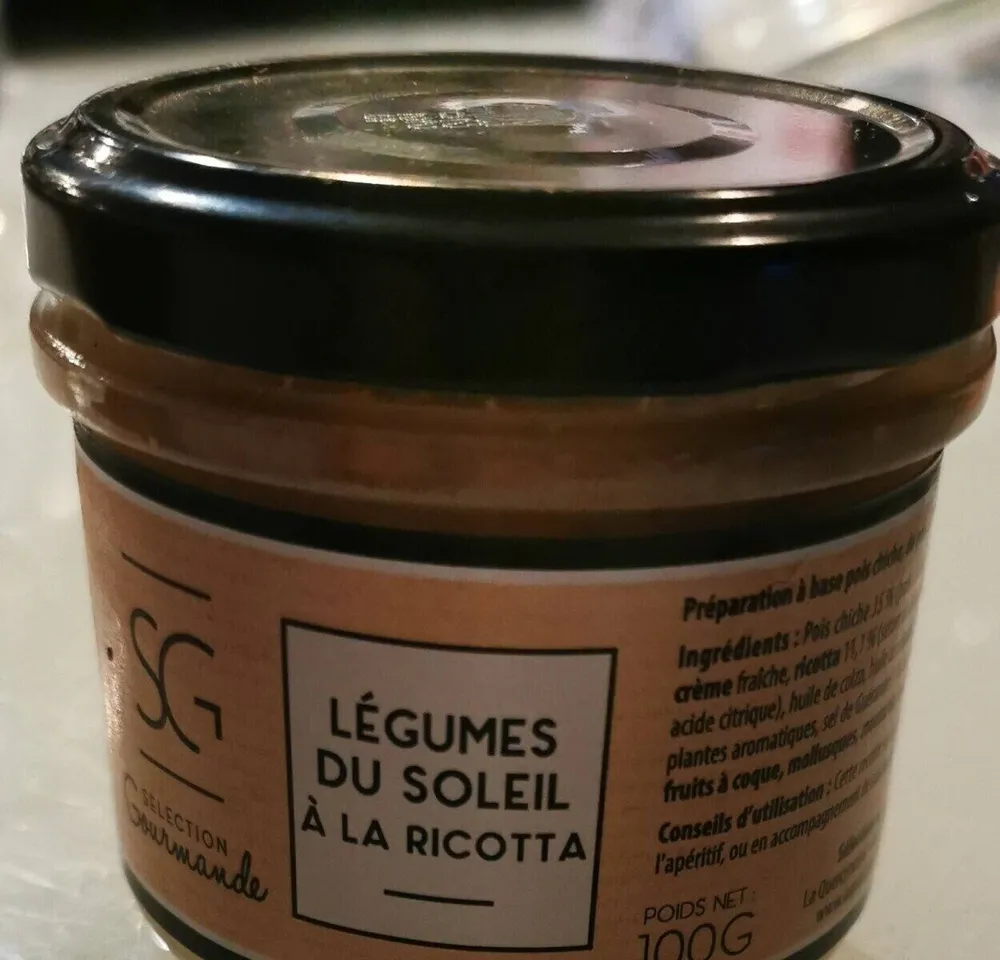 Légumes du soleil à la ricotta