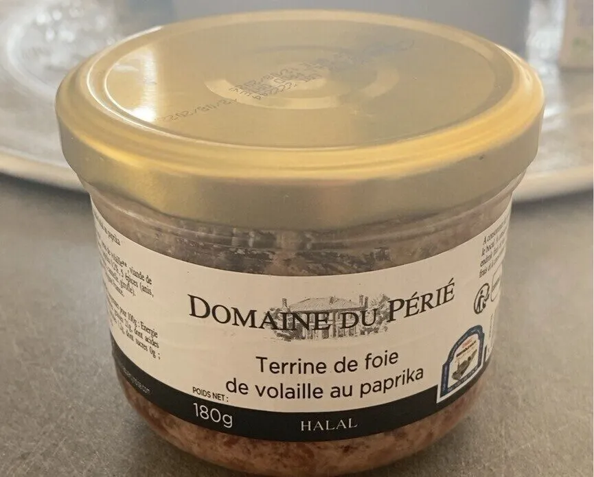 Terrine de foie de volaille au paprika halal