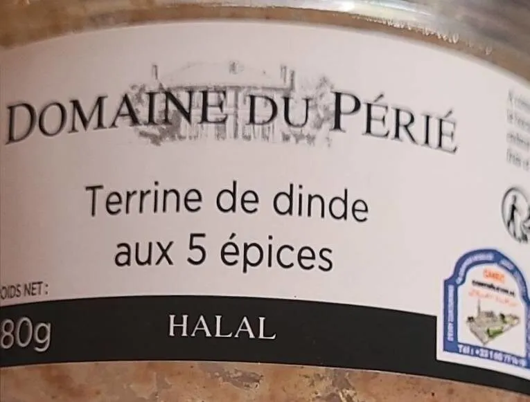 Terrine de dinde aux 5 épices