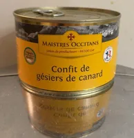 Confit de gésiers de canard