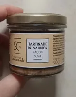 Tartinade de saumon façon sushi