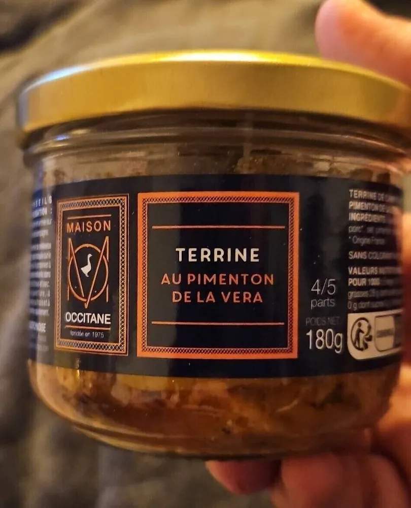 TERRINE AU PIMENTON DE LA VERA
