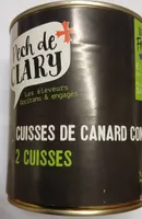 Cuisses de canard confites