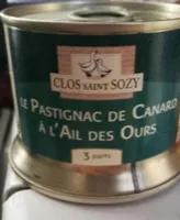 Le Pastignac de canard à l'ail des ours