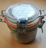 Fois gras de canard entier des Landes mi cuit