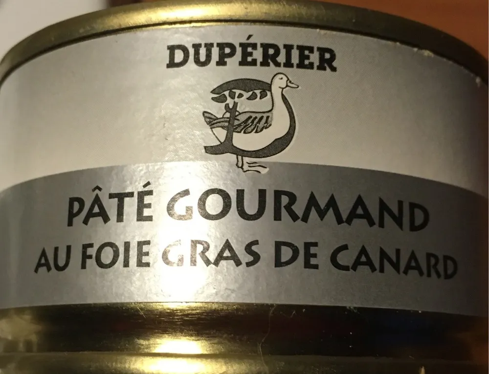 Pâté gourmand au foie gras de canard