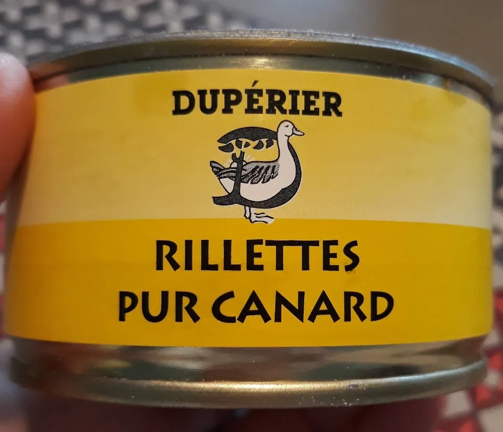 Rillettes pur canard