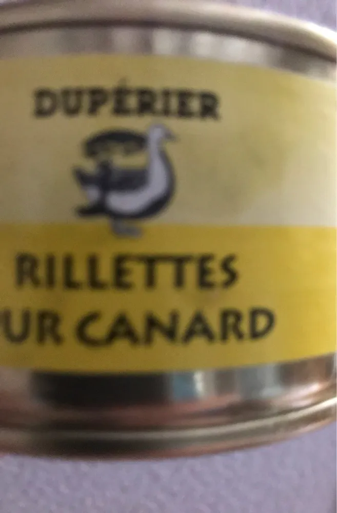 Rillettes pur canard