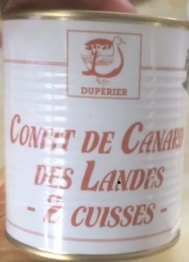 Confit de canard des Landes - 2 cuisses